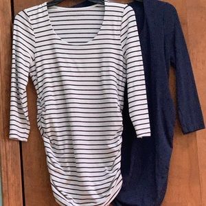 Two pea in the pod maternity tops